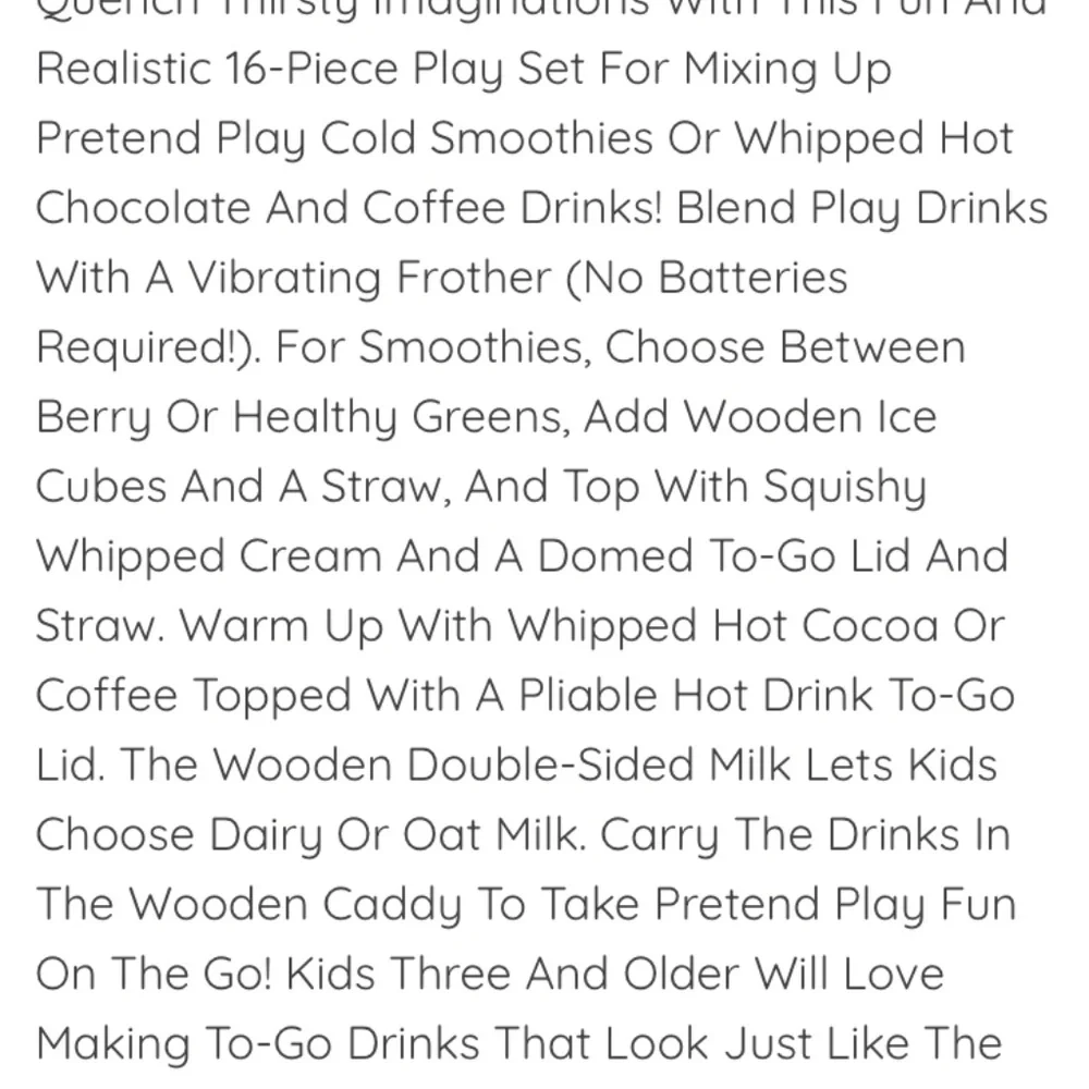 Melissa and Doug Hot & Cold Drinks